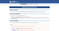 Desktop Screenshot of api.daft.ie